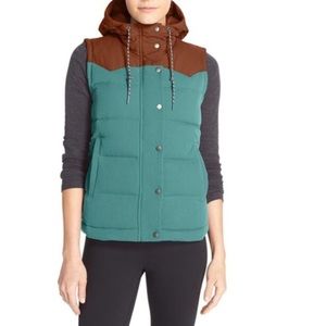Patagonia Bivy Down Vest, Mushroom Print